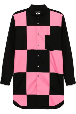 Comme des Garçons Overhemd met patchwork