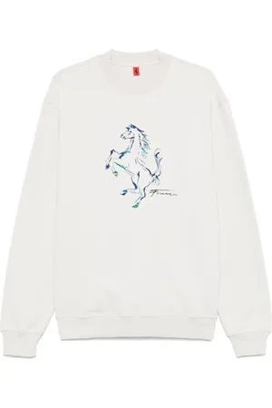 FERRARI Prancing Horse sweater met grafische print