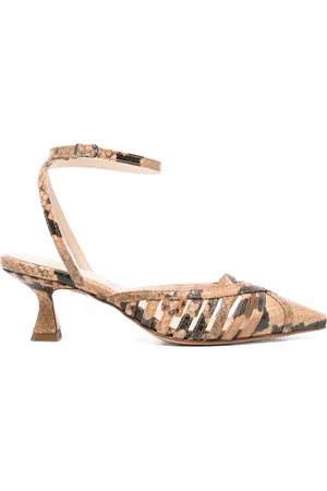 ANNA F. 60 mm pumps met dierenprint