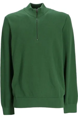 HUGO BOSS Trui met halve rits