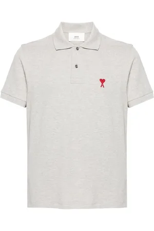 Ami Poloshirt van biologisch katoen met logo
