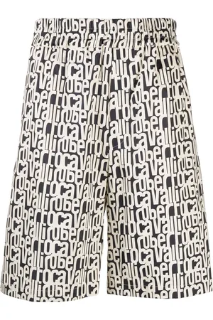 Roberto Cavalli Shorts met logoprint