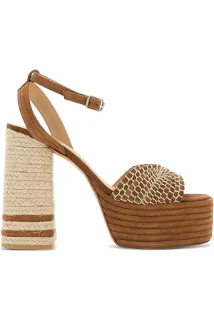 Castaner 140 mm sandalen met plateauzool