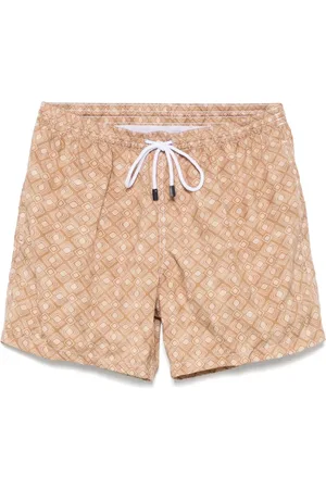 BARBA Zwembroek met geometrische print