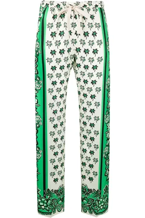 VALENTINO GARAVANI Broek met bloemenprint