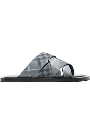 Burberry Geruite slippers