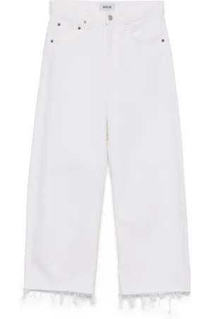 AGOLDE Jeans met franje