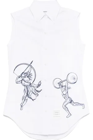 Thom Browne Blouse met borduurwerk