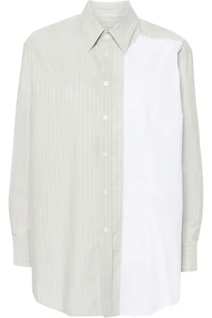 Maison Margiela Gestreept blouse