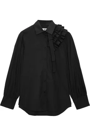 Msgm Katoenen shirt met ruches