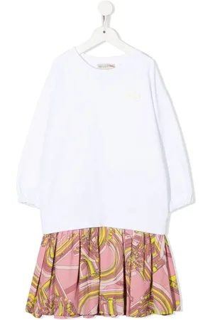 PUCCI Junior Jurk met logopatch