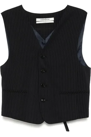 KIMHEKIM Gestreept klassiek gilet