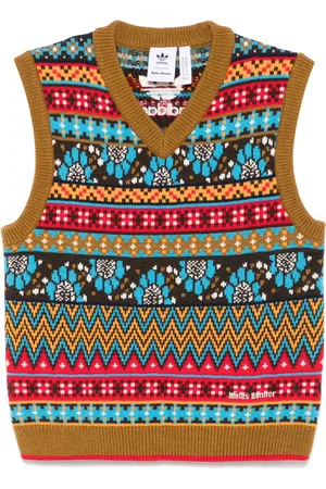 adidas X Wales Bonner intarsia gebreide top