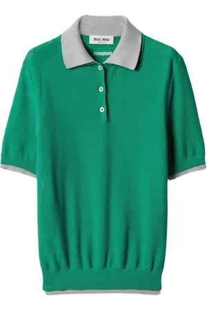Miu Miu Katoenen poloshirt