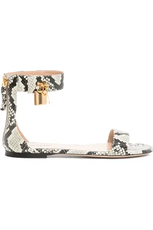 Tom Ford Sandalen met slangenleer