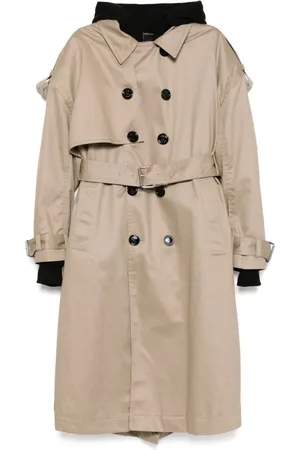 MERYLL ROGGE Katoenen trenchcoat