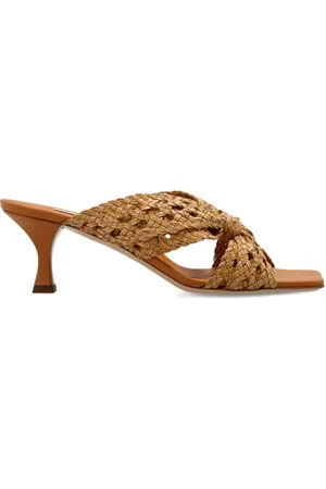 Casadei Muiltjes met geweven detail