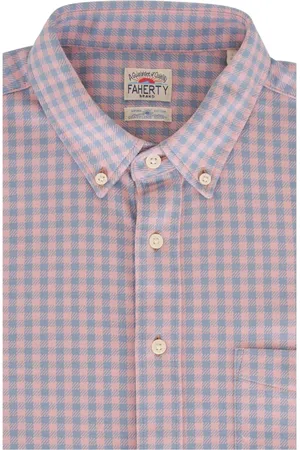 Faherty Coastline gebreid overhemd