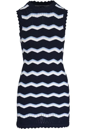 VERONICA BEARD Templeton gebreide jurk met zigzag