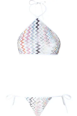 Missoni Bikini met zigzag patroon