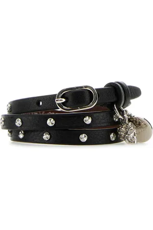Alexander McQueen Leren armband