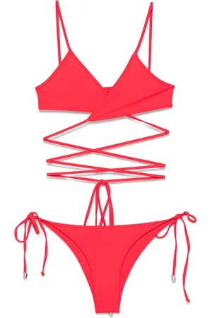The Attico Bikini met logo