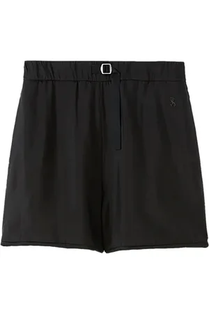 Jil Sander Shorts met gespsluiting