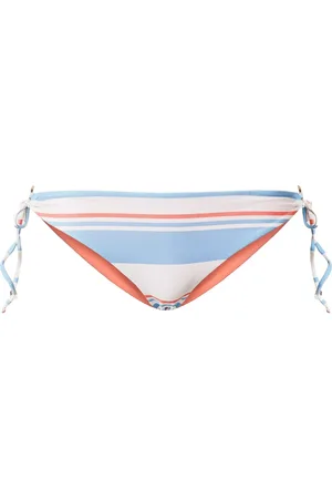 Twin-Set Gestreepte triangel bikinislip