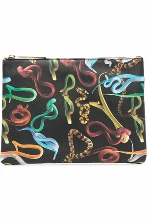 SELETTI Toilettas met print