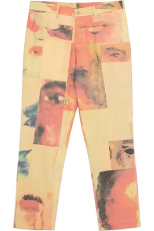 KIDSUPER STUDIOS Collage Faces broek