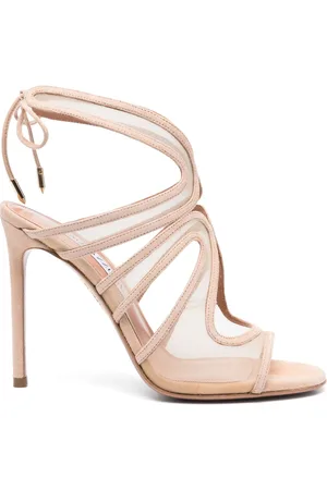 Aquazzura 110 mm sandalen met uitgesneden detail