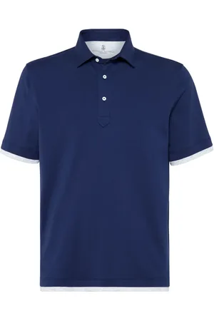 Brunello Cucinelli Poloshirt van katoen