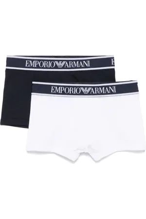 Emporio Armani Twee slips met logoband