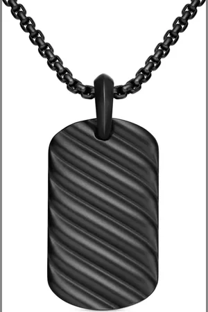 David Yurman Bewerkte kabel label (35mm)
