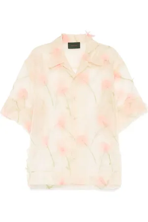 Simone Rocha Carnation organza blouse