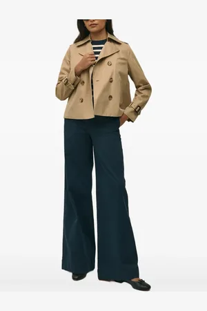 Brooks Brothers Trenchcoat met dubbele rij knopen