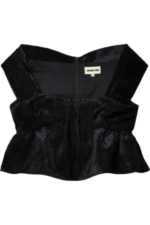 Shushu/Tong Geplooide top