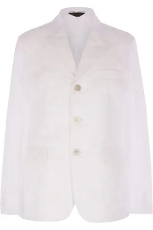 Comme des Garçons Blazer met enkele rij knopen