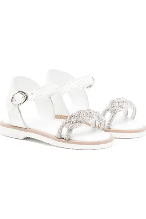 Babywalker Sandalen verfraaid met kristallen