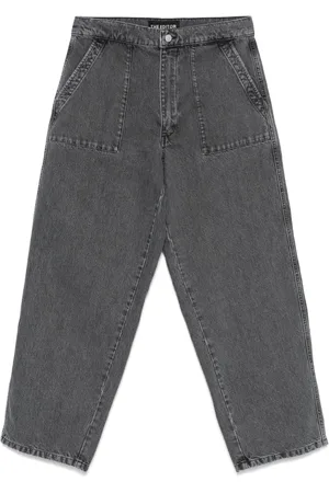 THE EDITOR Jeans met verwassen effect