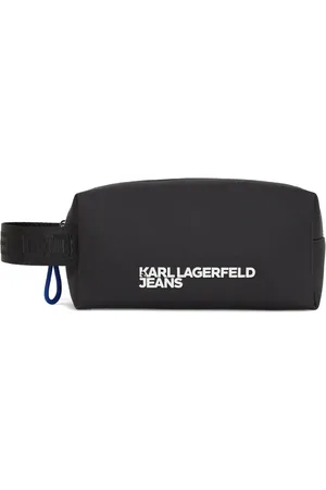Karl Lagerfeld Toilettas met logoprint