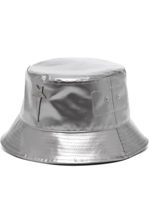 Rick Owens Metallic vissershoed met logopatch