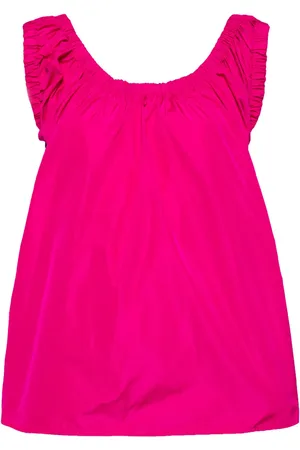 Molly Goddard Gesmockte taffeta spencer