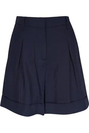 TWP Formele shorts met manchetten