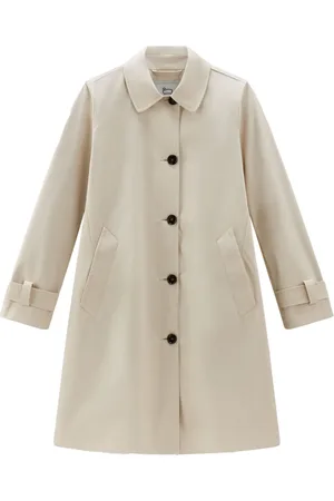 Woolrich Jas met enkele rij knopen