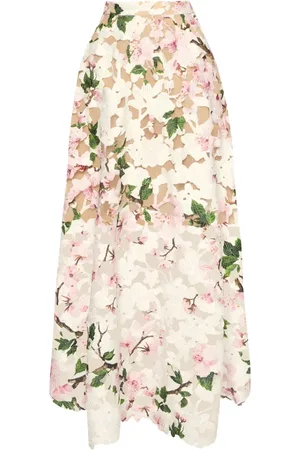 Oscar de la Renta Rok met Cherry Blossom