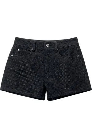 Alexander Wang High waist denim shorts