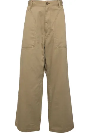 FACETASM Broek met logopatch
