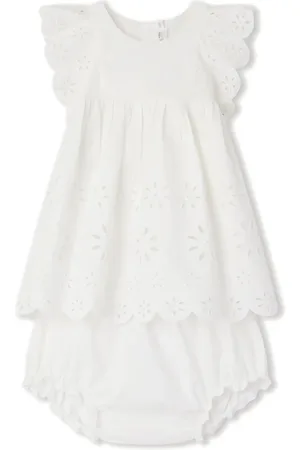 BONPOINT Broderie anglaise jurk