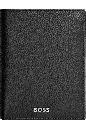HUGO BOSS Pasjeshouder met logoprint